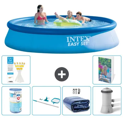 Immagine prodotto di Piscina Easy Set rotonda - 396x84 cm - 7 pezzi  S20
