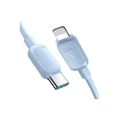 Produktbild von Joyroom USB-C auf Lightning Kabel 20W 1,2m Blau