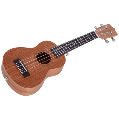 Produktbild von HOMCOM Ukulele 21 Zoll Sopran-Ukulele für Anfänger, hawaiianische Konzert-Ukulele, Nylon-Aquila-Saiten, Holzmaterial, 53 x 17,5 x 6,2 cm