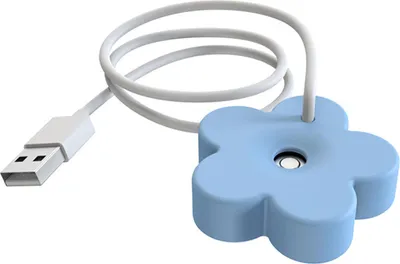 Obrázek produktu pro Mini zvlhčovač vzduchu USB stolní přenosný ultrazvukový rozprašovač vzduchu pro domácnost modrý