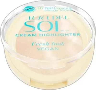 Zdjęcie produktu dla Rozświetlacz Do Twarzy Bell Hypo Rozświetlający Aura Del Sol 01 Sunset