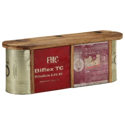 Obrázek produktu pro Úložná lavice/příborník 120x30x40 cm masivní recyklované dřevo