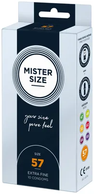 Zdjęcie produktu dla Mister Size - Rozmiar Prezerwatywy L 57 Mm (10 Sztuk)
