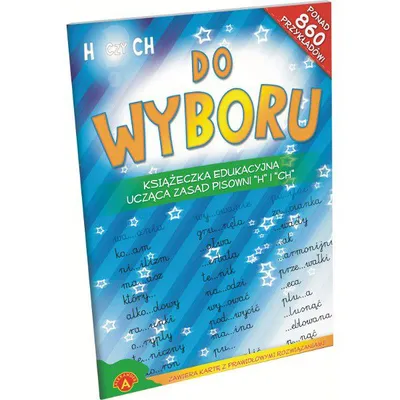 Zdjęcie produktu dla Aleksandra Książeczka Edukacyjna "H I Ch"