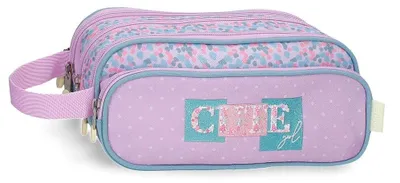 Productafbeelding van Enso, etui voor meisjes, paars, 22x10x11 cm, polyester