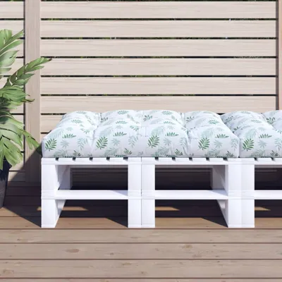 Produktbild von Palettenkissen Blattmuster 120x80x12 cm Stoff , Klassische Sofas Design 2024