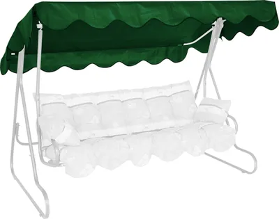 Produktbild von Angerer Hollywoodschaukel Sonnendach 210 x 145 cm PE grün