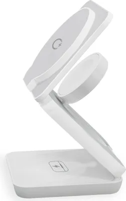 Obrázek produktu pro Ksix BXCQI153N1B, Vnitřní, USB, Bezdrátové nabíjení, Bílá