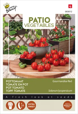 Produktbild von Topf Tomate Gourmandise Red | Tomatensamen von Buzzy Seeds