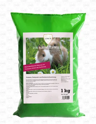 Produktbild von Kleintierwiese Samen 1kg – Futterwiese für Kaninchen