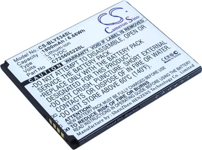 Produktbild von TECHTEK Akku Kompatibel mit [BLU] Studio 5.0 HD, Studio 5.0 HD LTE, Y534Q Ersetzt C725605220L