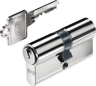 Image de BKS cylindre double profilé PZ 8812 DIN 18252 cl. P 2 longueur A 31mm longueur B 40mm laiton massif - B 8812 0016