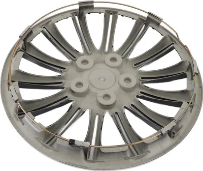 Obrázok produktu pre 4 ks 14-palcové kryty kolies, silná ochrana, stabilná konštrukcia, čierne a biele, pre osobné automobily, nákladné automobily, dodávky