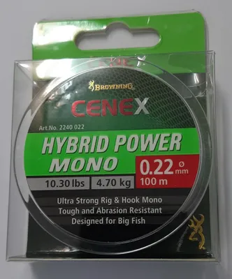 Produktbild von Browning Cenex Hybrid Power Mono Schnur 100m Ø 0,22mm 4,70kg