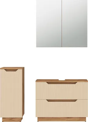 Image de Meubles bain Vicco Lotta Cachemire 3 pièces, Model 59509