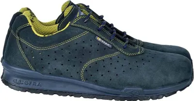 Produktbild von Cofra 78670-000.W41 GUERIN S1 P SRC Sicherheitsschuhe, Blau/Gelb, Größe 41