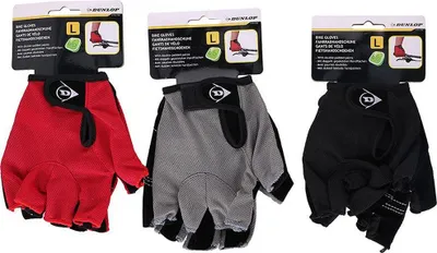 Obrázek produktu pro Cyklistické Rukavice Dunlop Senior R.l - Červené