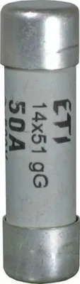 Zdjęcie produktu dla Wkładka bezpiecznikowa gG 20A 14x51 ETI 002630011