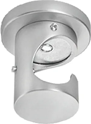 Produktbild von Deckenhalterung aus Zirkonoxid 20 mm. Mattes Nickel