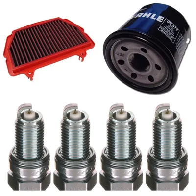 Image de Kit d'entretien pour Suzuki GSX 1300 RRQ Hayabusa ABS 2021-2022 : filtres et bougies d'allumage de Pamoto - Neuf