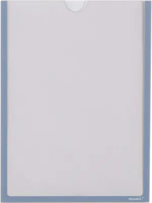 Immagine prodotto di Portadocumenti magnetico per formato A4, 302 x 225 mm, confezione da 5 pezzi, grigio