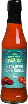 Produktbild von Don Enrico  Habanero Chili Sauce extra hot 95 Ml Flasche