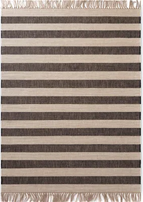 Immagine prodotto di Hanse Home Handloom 1.0 Tappeto in juta Playa Naturale Bianco Nero
