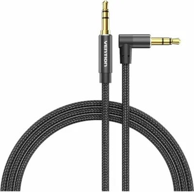 Imagen del producto de Conector Vention BAZBH, 3.5 mm, conector macho, 3.5 mm, conector macho, 2 metros, color negro