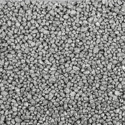Produktbild von GRANULAT metallic 2-3mm. 1kg. SILBER