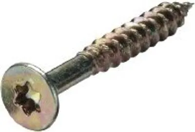 Produktbild von Cimco 191517, Schraube, Galvanisiertes Stahl, Faserplatte, Allgemeiner Nutzen, Vollgewinde, Flachkopf