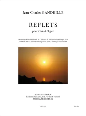 Produktbild von Reflets pour orgue