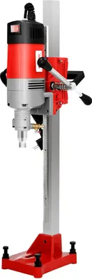 Immagine prodotto di Carotatrice - Potenza 2300 W - Ø massimo 165 mm - Tensione 220 V - Velocità 740 giri/min - Spina UE - Corsa 60 cm - Rosso