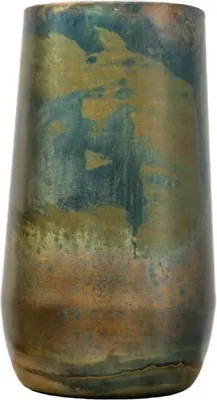 Produktbild von Vase Elisa Vintage Green - D29xH50cm - Große Dekovase im Vintage-Look