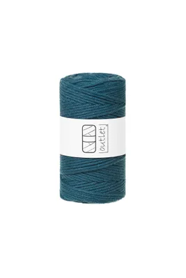 Produktbild von Petrol Baumwoll-Flechtkordel 3mm 100m OUTLET