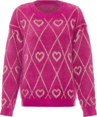 Produktbild von ebeeza damen strickpullover - pink, M