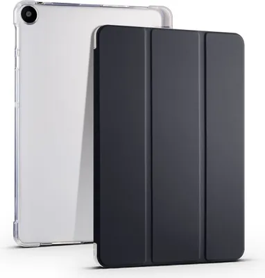 Produktbild von Schutz Hülle für Huawei MatePad SE Tablet Case Smart Cover Tasche 3 Fold Bumper, Farbe:Schwarz