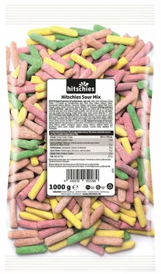 Image de hitschies 325569 hitschies Sour Mix Kaubonbons 1,0 kg