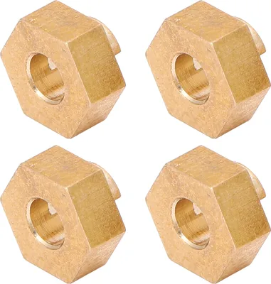 Produktbild von RC Hex Adapter,RC Messing Hex Adapter,Rad Hex Adapter,3MM Messing Hex Adapter,RC Zubehör,Hex Adapter für SCX24 90081