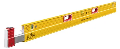 Produktbild von Stabila Type 106 T, Wasserwaage, 1,83 m, Rot, Gelb, 0,5 mm/m, Aluminium