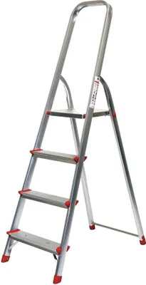 Immagine prodotto di SZ Metall 78049 Alu-Stehleiter 4-Stufig