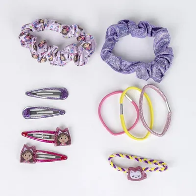 Produktbild von Gabby’s Dollhouse Haar-Accessoire-Set – Kreativer Haarschmuck für Kinder