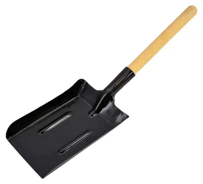 Obrázek produktu pro AW Tools - lopata na uhlí, kovová AW956 (51 cm) (černá)