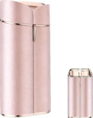Produktbild von Tragbares Haarentfernungsgerät für Frauen – Schmerzfreier Nass-/Trockenrasierer + integriertes LED-Licht