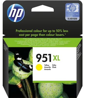 Image de HP 951XL High Yield Yellow Original Ink Cartridge cartouche d'encre 1 pièce(s) Rendement élevé (XL)