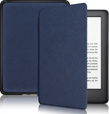 Produktbild von SchutzHülle Tasche Etui Case Für Amazon Kindle Paperwhite (6.8") 2021 11th Dunkelblau