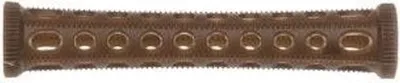 Produktbild von Sibel Formlockkruller braun lang + Nadeln braun 10st