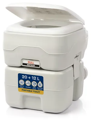 Produktbild von Tragbares Camping-WC mit 10 oder 20L Kapazität