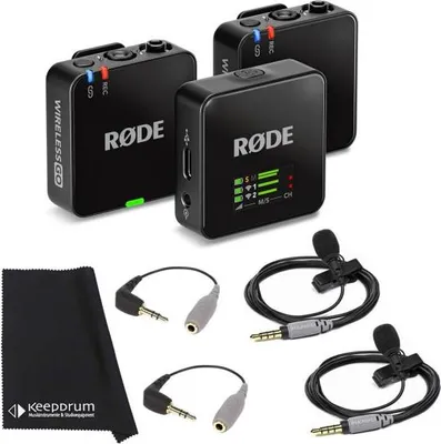 Zdjęcie produktu dla Rode Wireless GO Gen 3 z 2x Smartlav i 2x SC3
