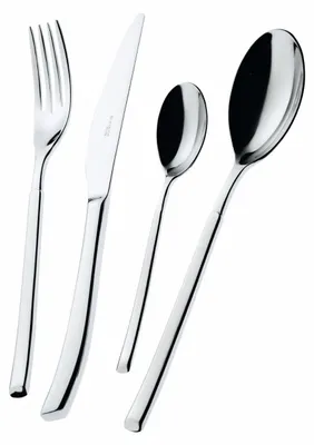 Besteckset 24-teilig, Edelstahl 18/10, poliert
