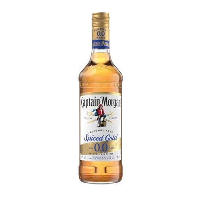 Immagine prodotto di Captain Morgan Spiced Gold 0,0 per cento bottiglia analcolica 700ml
